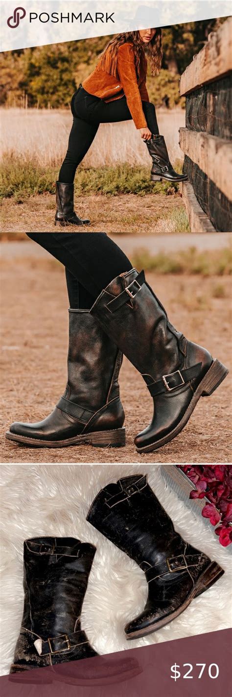 Crosby Leather Moto Boot 